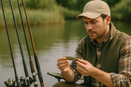 Joel Alves explica como identificar o conjunto ideal de vara, isca e anzol para cada ambiente e espécie, garantindo eficiência e precisão.