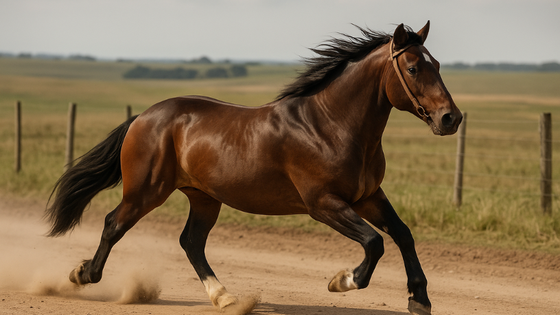 Segundo Aldo Vendramin, Cavalo Crioulo se destaca nas provas de resistência pela seleção e preparo superiores.