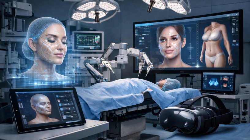 Milton Seigi Hayashi analisa como realidade virtual e realidade aumentada oferecem mais precisão e previsibilidade na cirurgia plástica.